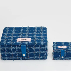 Шкатулка "синяя"