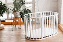 Кровать трансформер 8 в 1 "Бриджит" детская круглая