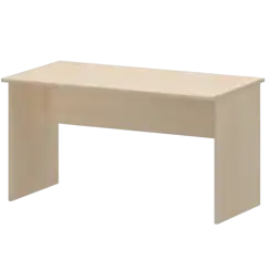 Стол с кабель каналом слева ясень шимо А-003.К.ЛВ Бук 1400x730x760 Арго