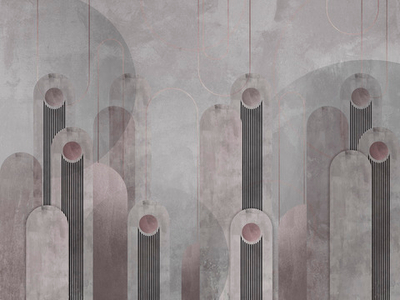 Дизайнерские обои Wall Street Deco