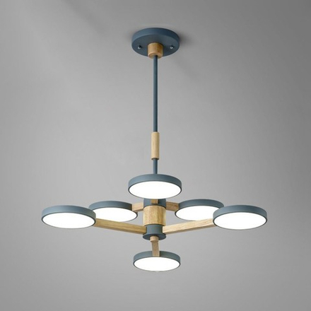 Подвесная Люстра Turna Dbl L6 Gray By Imperiumloft