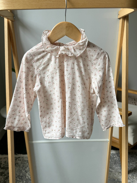 Хлопковая блузка Bonpoint, 92