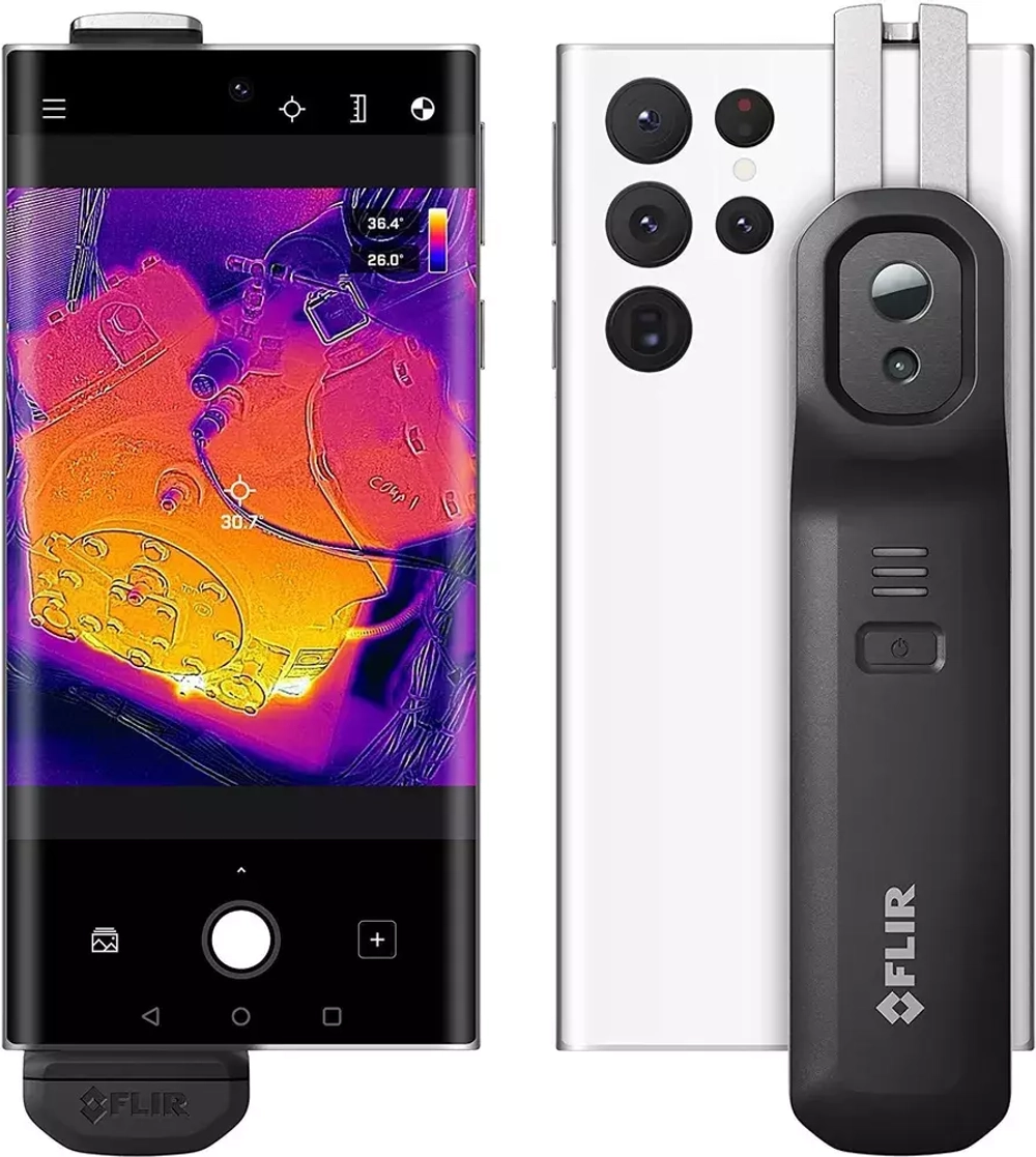 Тепловизор Flir One Edge Pro, для смартфона, Bluetooth/Wi-Fi, разрешение 160x120px, -20°C до +400°C