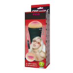 Мастурбатор-ротик в тубе 24см с 7 уровнями вибрации и выносным пультом Baile BM-00900T27Z-2