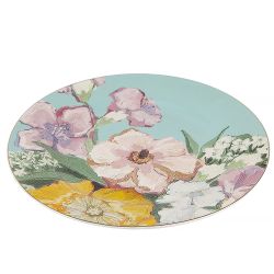 Набор тарелок 6 шт "Flowers" d=27/21,5см/19см (фарфор) (подарочная упаковка)