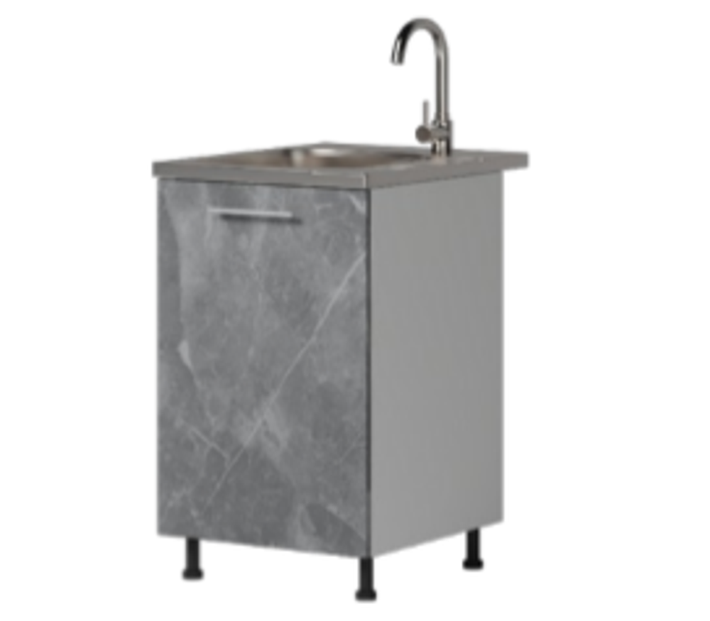 Alisa Каспий по модулям - Стол-мойка 500 (без столешницы)