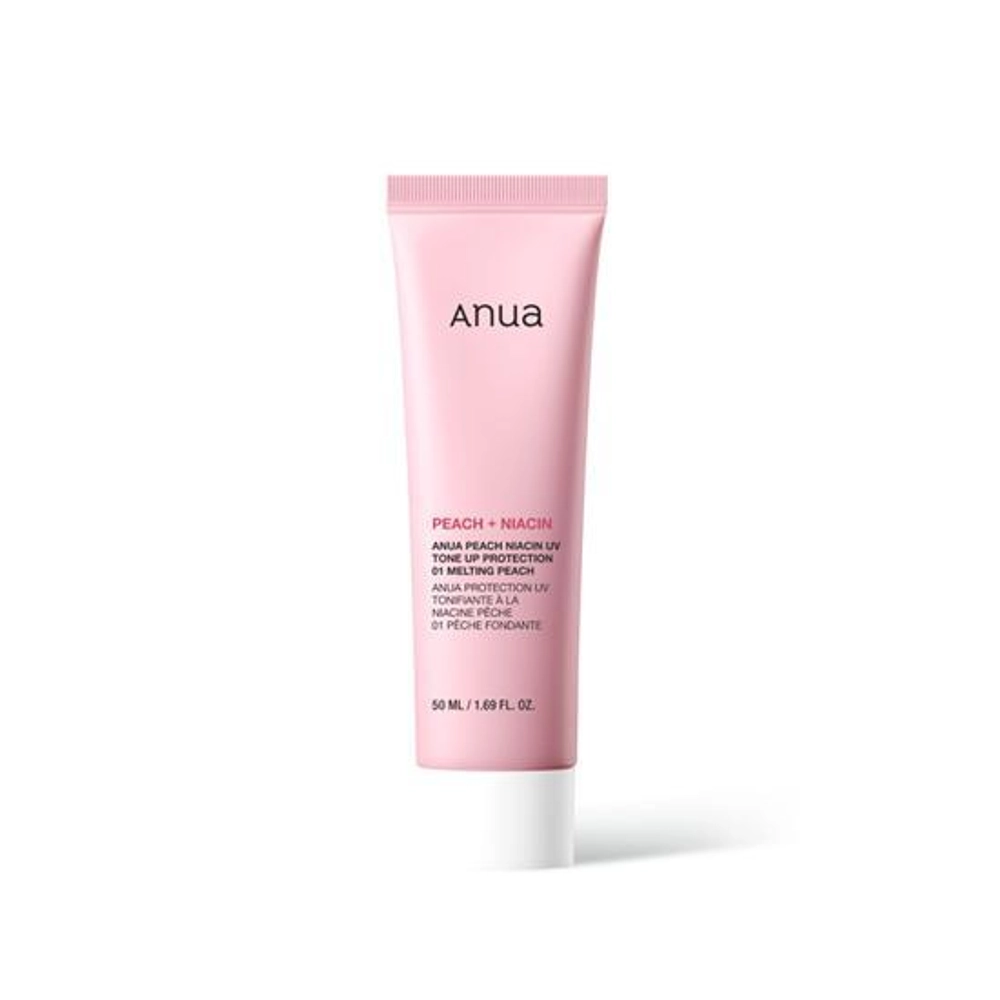 Солнцезащитный крем тонирующий Anua Peach Niacin UV Tone Up Protection 01 Melting Peach SPF50+ PA+++
