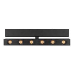 Светильник MAG-DOTS-FOLD-25-S200-6W Warm3000 (BK, 30 deg, 24V) (Arlight, IP20 Металл, 5 лет) 034217