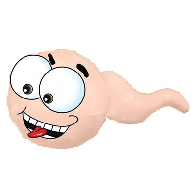 Фольгированный шар-фигура «Головастик», 69 см