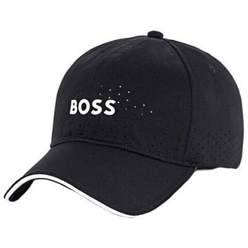 Теннисная кепка BOSS Perforated Gloss Logo - black