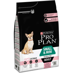 Pro Plan Adult Small&Mini Salmon - сухой корм для собак мелких и карликовых пород с чувствительной кожей (лосось/рис)