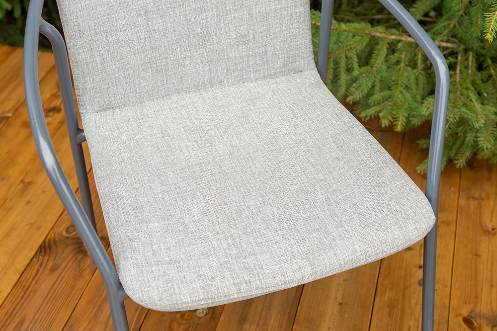 4SIS "Марокко" кофейный комплект из алюминия, цвет темно-серый