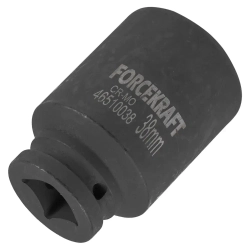 Головка ударная глубокая 3/4'', 38мм (6гр.) FORCEKRAFT FK-46510038