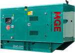Дизельный генератор MGEp100CS в кожухе