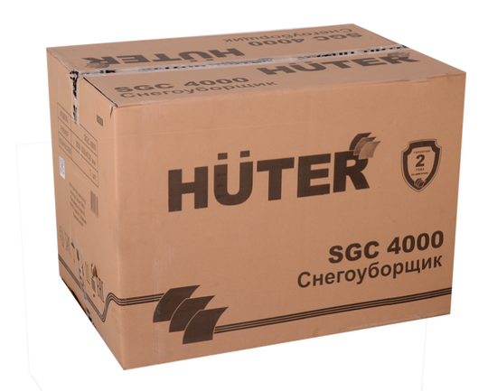Бензиновый снегоуборщик "HUTER" SGC4000