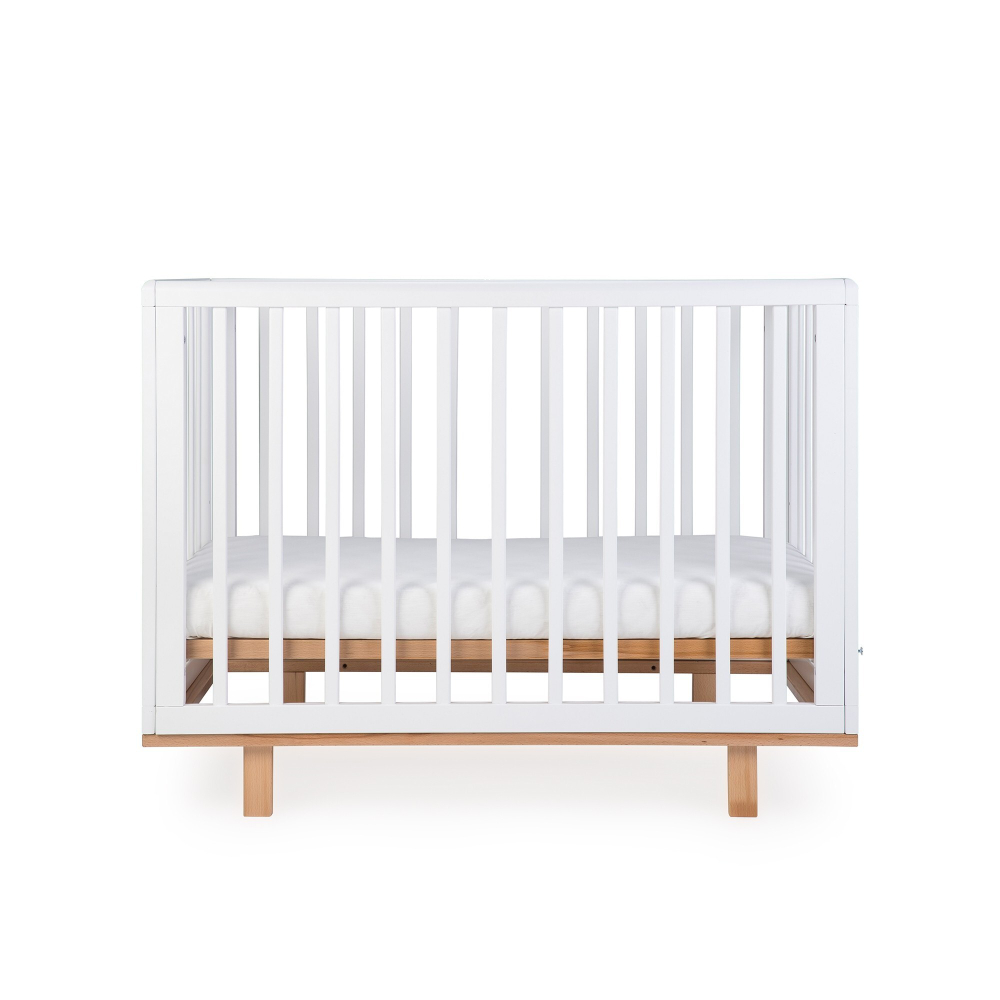 Кроватка детская Happy Baby MIRRA, 120 х 60 см, белый