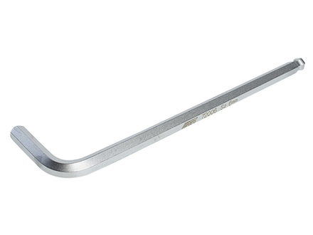 Ключ шестигранный Г-образный 6мм HEX шаровый L=135мм JTC