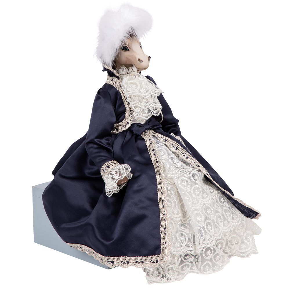 Кукла интерьерная коллекционная Лошадь Каролина