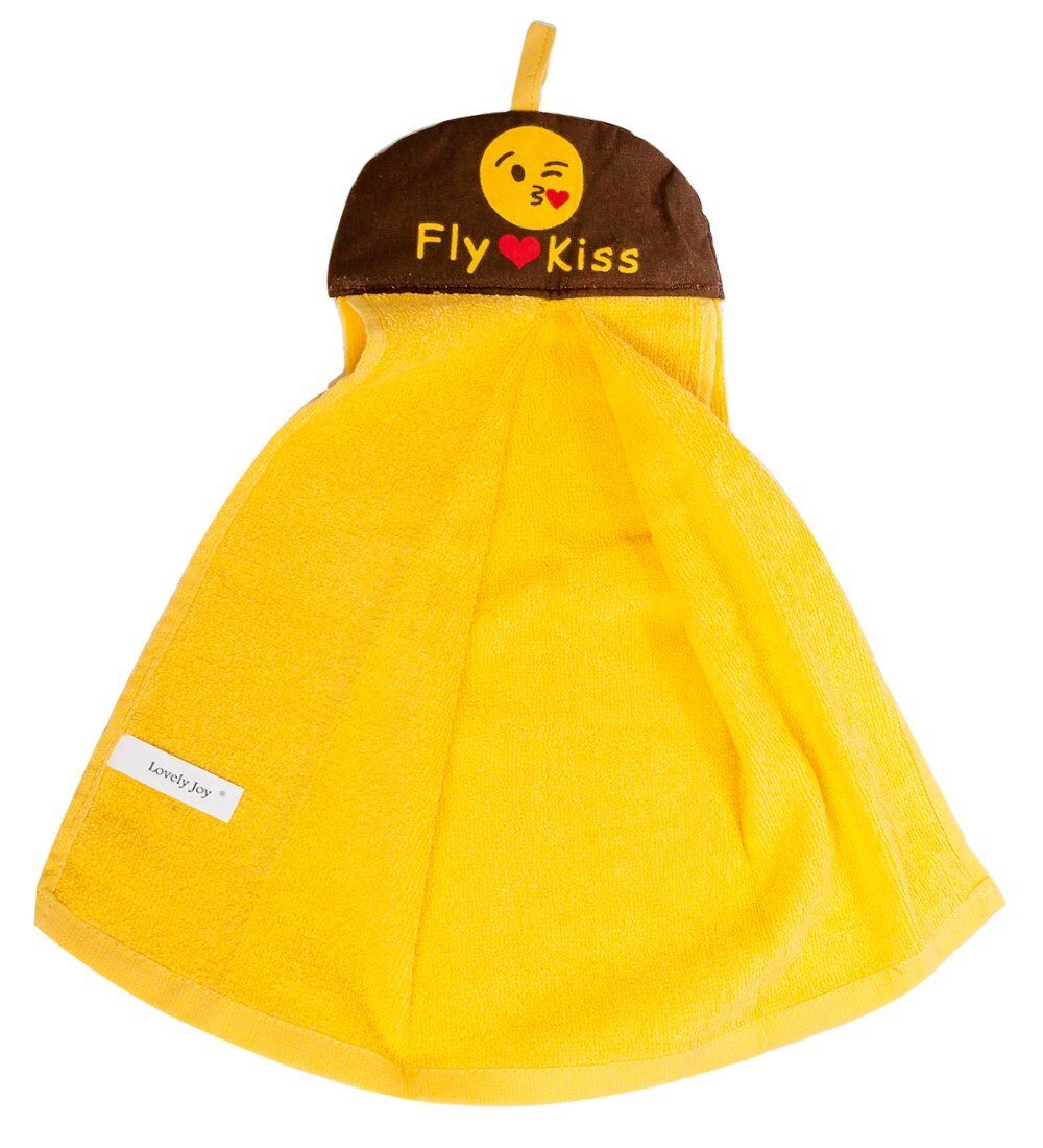 Lovely JOY EK-32 Полотенце для рук «Смайлик Поцелуй»