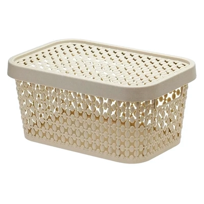 Коробка ПИРУЛА 1,5л с крышкой латте