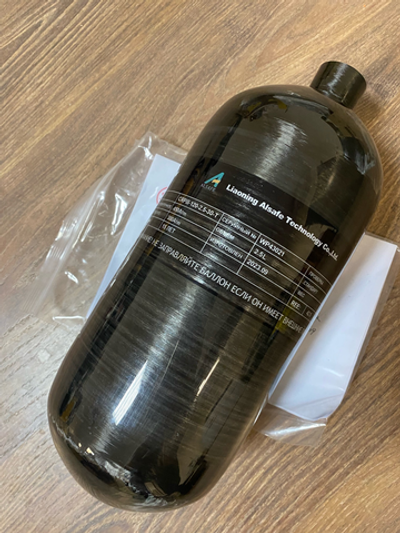 Композитный баллон Alsafe 2.5л (2023 года) с вентилем без манометра