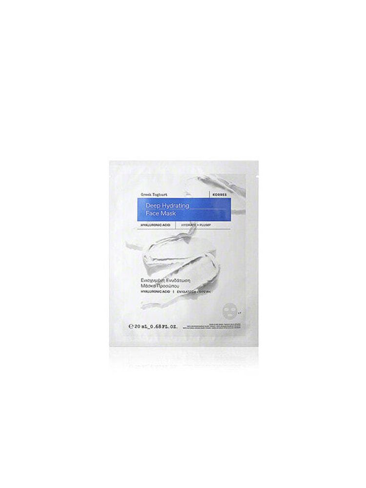 Маски Korres Greek Yoghurt Deep Hydrating Face Mask (20 ml)