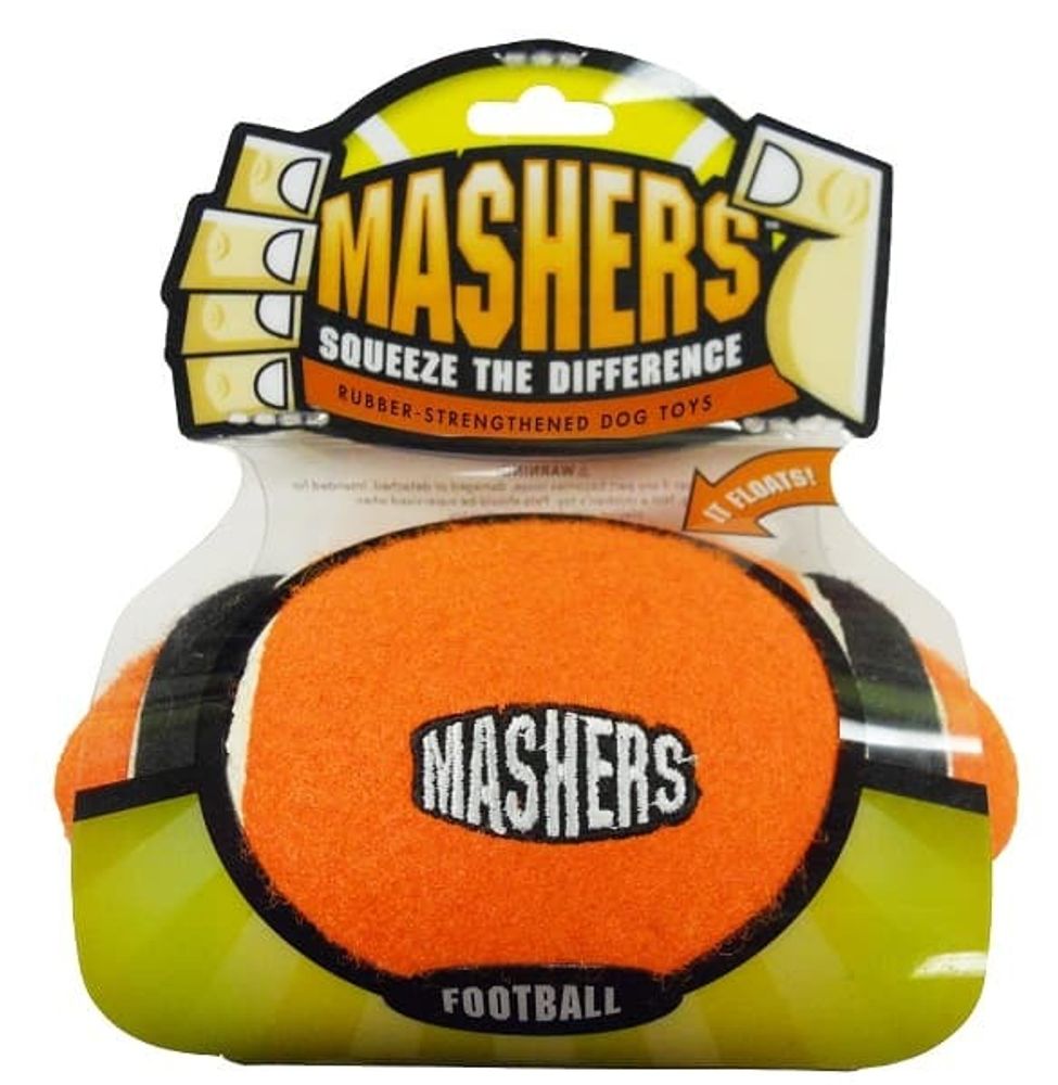 R2P игрушка для собак Masher &quot;Мячик&quot; вспененная резина с покрытием теннисного мяча