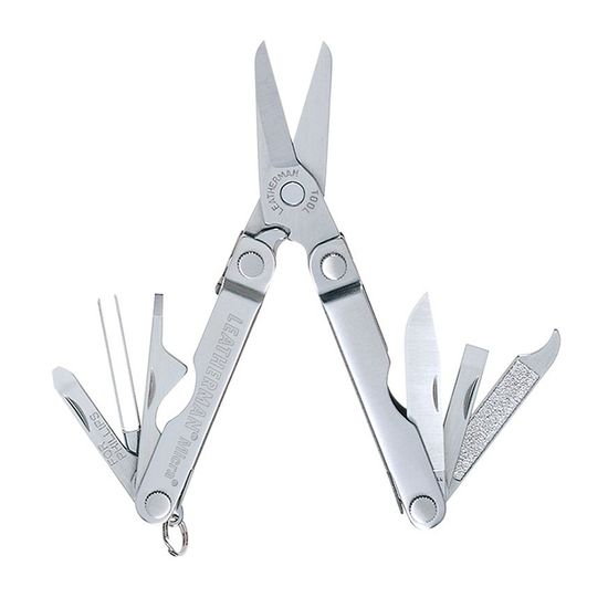 Мультитул-брелок Leatherman Мод. Micra SS (10 инструментов)(6,5см)(51г.)