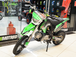 Питбайк PROGASI SMART 5 MINI 125CC GREEN 14/12 (Полуавтоматическая КПП)