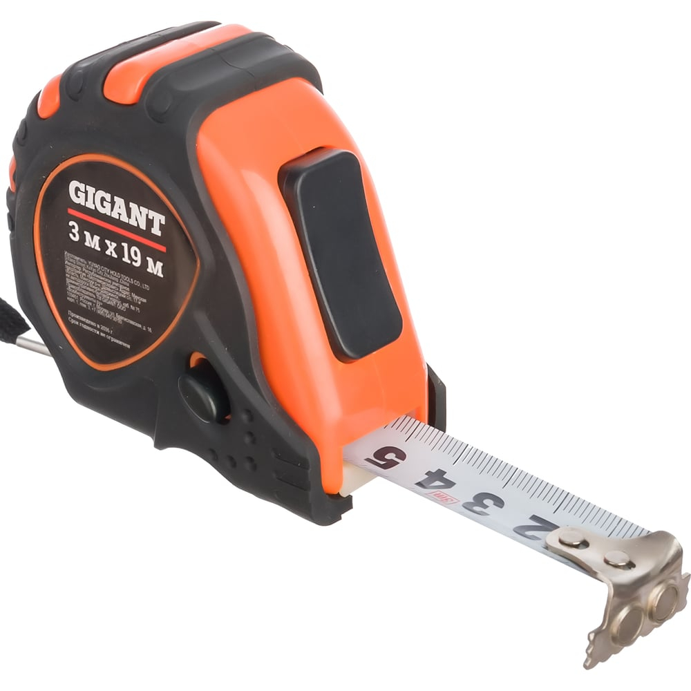 Измерительная рулетка Gigant 3x19 мм с магнитным захватом GMT 319