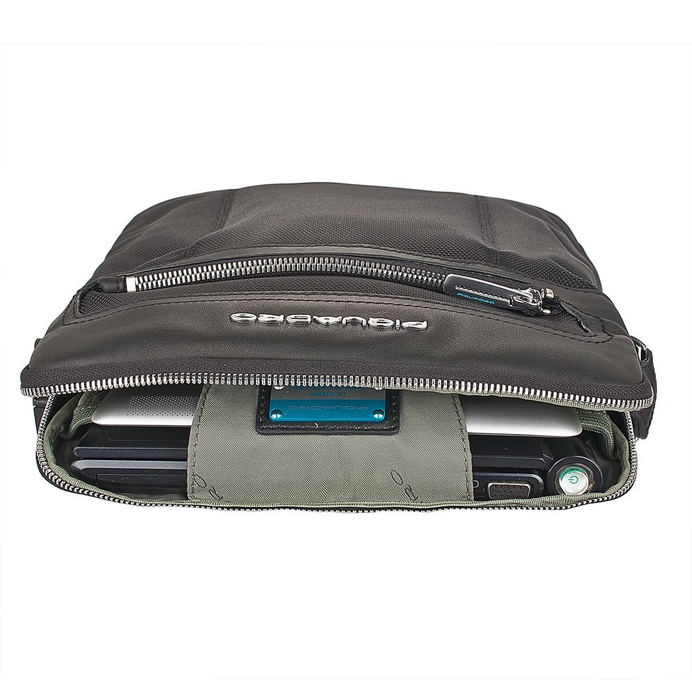 Сумка мужская Piquadro Link темно-коричневый кожа и ткань (CA1591LK/TM)