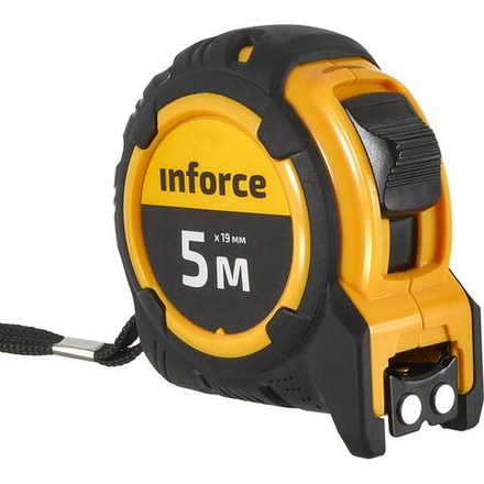 Рулетка компактная 5Х19 Inforce 06-11-73