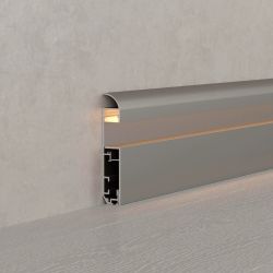 Профиль PLINTUS-H80-2000 ANOD (Arlight, Алюминий) 046390