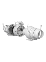 Вентилятор канальный 2 скорости (пластик) TYPHOON D100 2SP ERA PRO