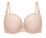 Телесный бюстгальтер Chita с чашкой на поролоне (Размер: 90D) (Цвет: телесный)