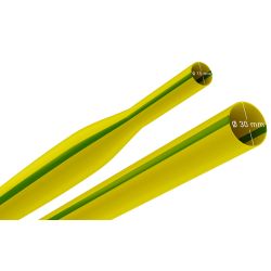 Термоусадочная трубка ЭРА NO-224-490 ТТУ нг-LS 30/15 жёлто-зелёная в отрезках по 1 м 10 шт