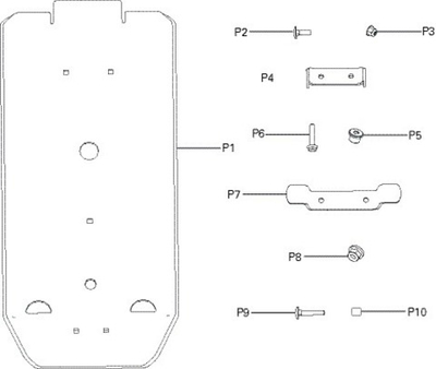 Защита алюминиевая пластина днища BRP Can-Am 715002028