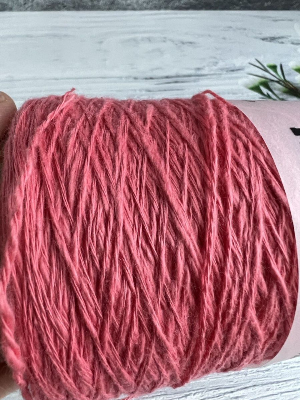 Хлопковая трикотажная пряжа для вязания Fiammato