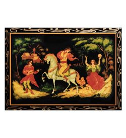 Народные промыслы ШК-11/11-B Шкатулка в технике декупаж (10х14х4)