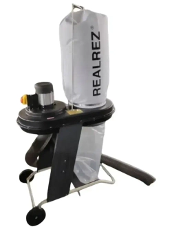 Стружкоотсос, Вытяжка для стружки REALREZ FM200, 220В, 550 Вт