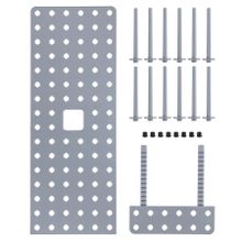 Пластиковая сушилка для посуды Aristyd SS00001, 54 х 10 х 15 см, серый