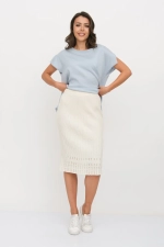 Юбка И 014 дл/льняной