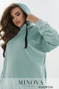 Костюм 2356-мята-черный Minova