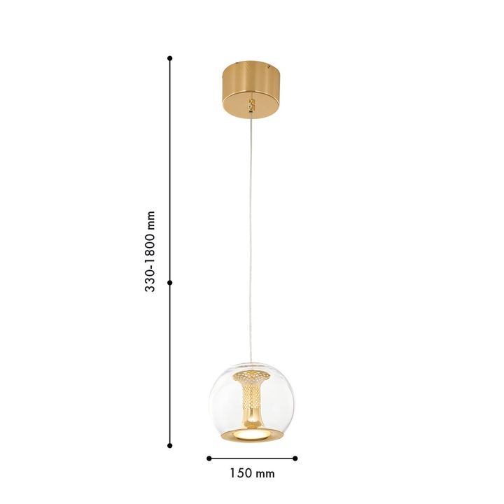 Подвесной светодиодный светильник Favourite Sfar 4338-1P