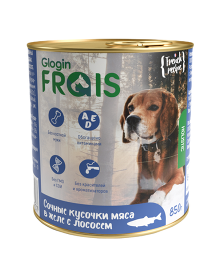 Frais Holistic Консервы для собак Лосось в желе