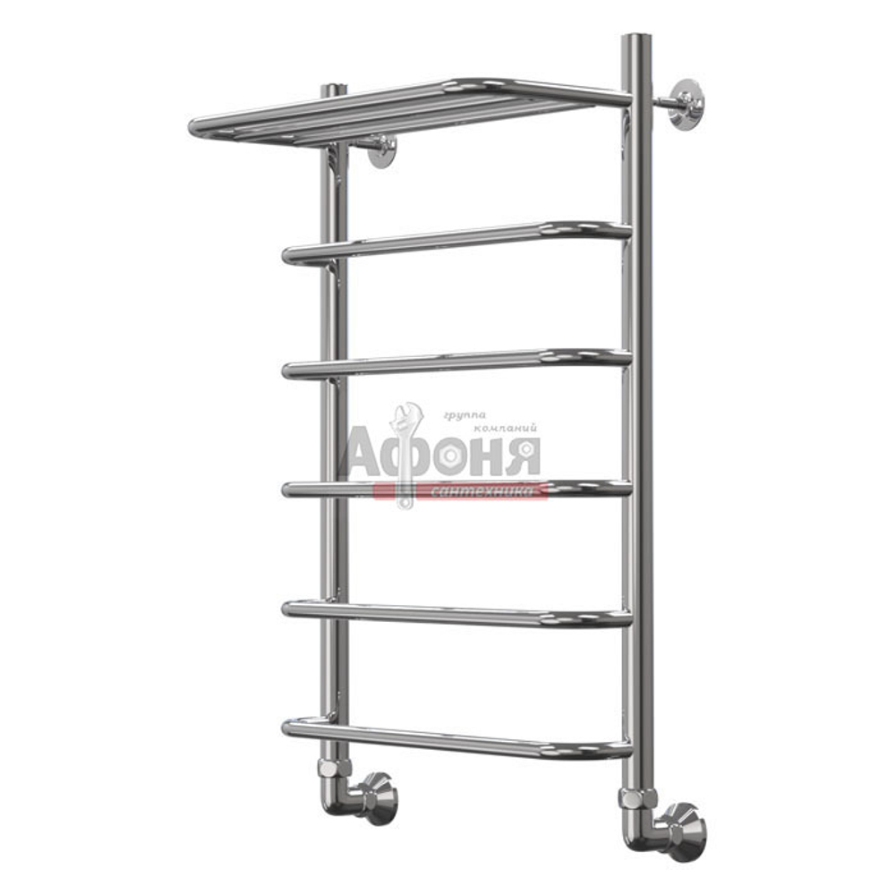 Полотенцесушитель Магия Классик с полкой  50*100  ф1" 7 перекладин (К-нижнее)  08121