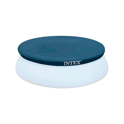 Тент для надувного бассейна 244 см Intex 28020, защитный чехол-накидка для круглого бассейна Easy Set