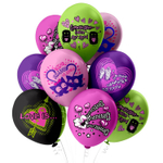 Шар латексный 30см Романтика Love is (Ассорти)