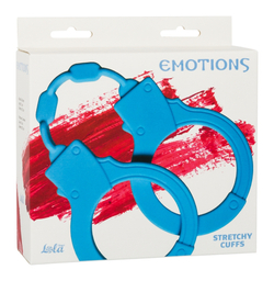 Силиконовые наручники Stretchy Cuffs Turquoise 4008-03Lola