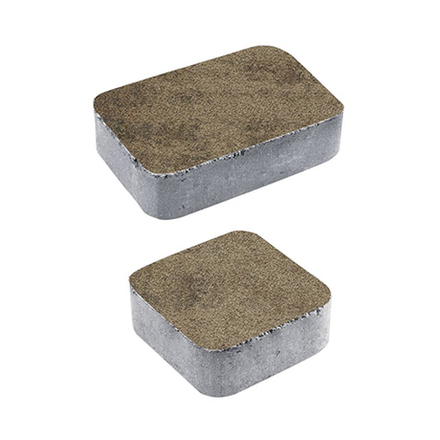 Тротуарная плитка КЛАССИКО - Листопад гранит Старый замок, комплект из 2 видов плит